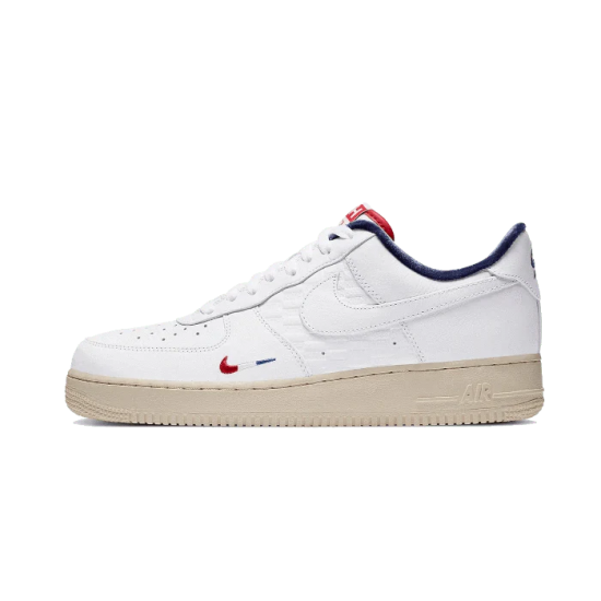 Nike Air Force 1 Low Kith Paris CZ7927-100 White/Red/Navy