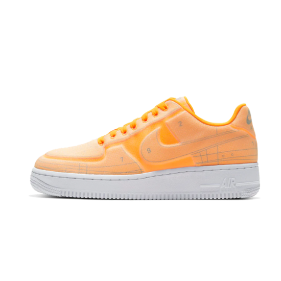 Nike Air Force 1 Low Laser Orange CQ2344-001 Black/Hyper Crimson-Wolf Gray-White