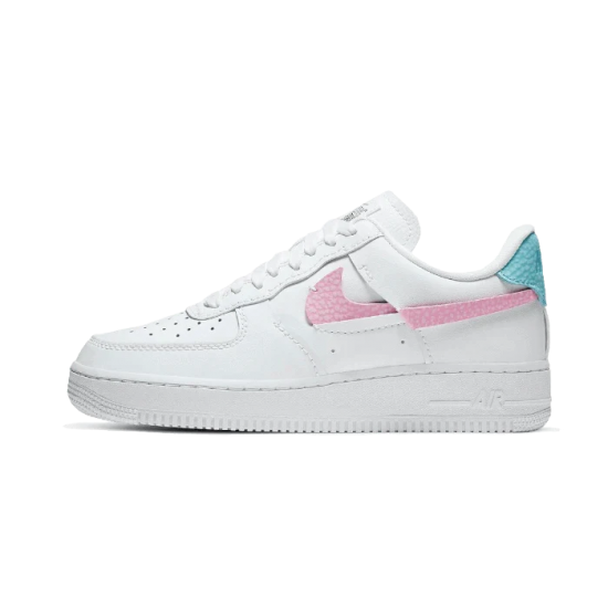 Nike Air Force 1 Low Lxx White Pink Aqua DC1164-101 White/Pink Rise-Bleached Aqua