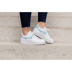 Nike Air Force 1 Low Lxx White Pink Aqua DC1164-101 White/Pink Rise-Bleached Aqua 