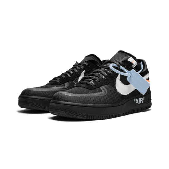 Nike Air Force 1 Low Off-White Black AO4606-001 Black/White-Cone-Black