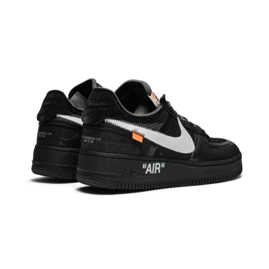 Nike Air Force 1 Low Off-White Black AO4606-001 Black/White-Cone-Black