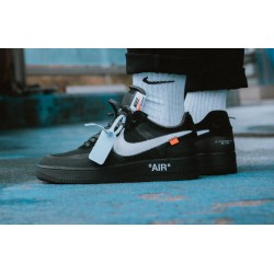 Nike Air Force 1 Low Off-White Black AO4606-001 Black/White-Cone-Black 