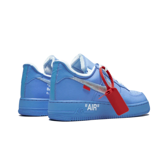 Nike Air Force 1 Low Off-White Mca University Blue CI1173-400 University Blue/Metallic Silver-Whit