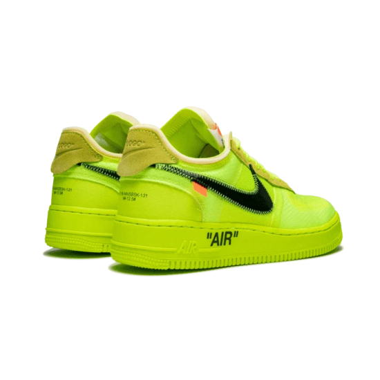 Nike Air Force 1 Low Off-White Volt AO4606-700 Volt/Hyper Jade-Cone-Black