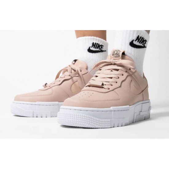 Nike Air Force 1 Low Pixel Particle Beige CK6649-200 Particlebeige/Black-White