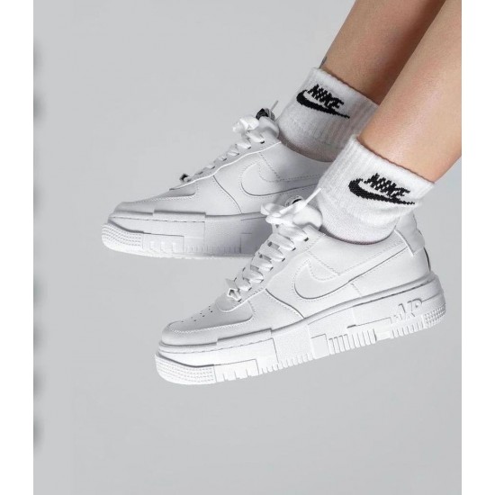 Nike Air Force 1 Low Pixel White CK6649-100 White/White/White