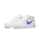 Nike Air Force 1 Low Sketch Blue Swoosh CW7581-100  White/Blue