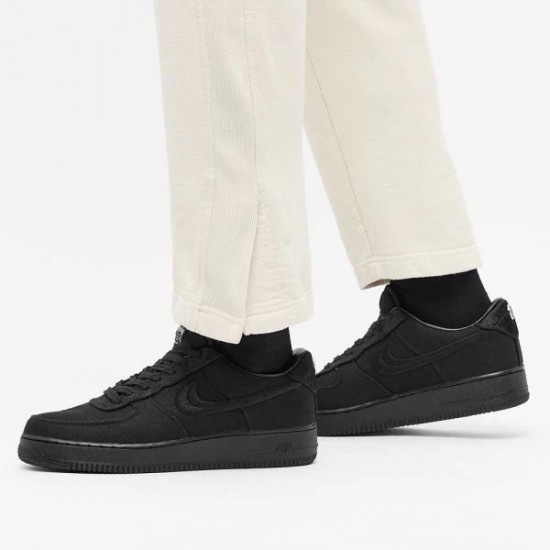 Nike Air Force 1 Low Stussy Black CZ9084-001 Black/Black