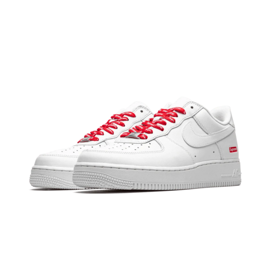 Nike Air Force 1 Low White Supreme CU9225-100 White/White