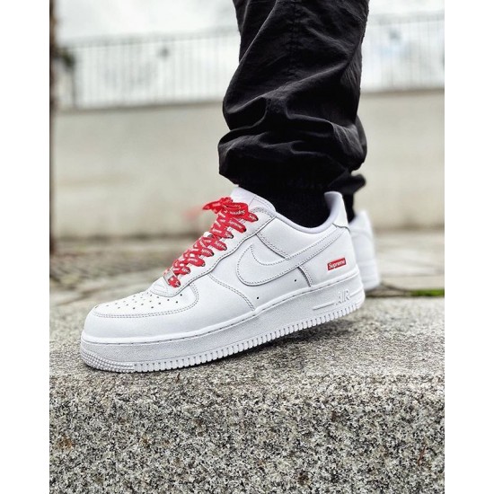 Nike Air Force 1 Low White Supreme CU9225-100 White/White