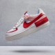 Nike Air Force 1 Shadow Cracked Leather CI0919-108 Cracked Leather/White-Red