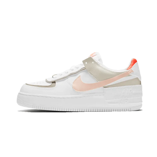 Nike Air Force 1 Shadow Crimson Tint Bright Mango DH3896-100 White/Crimsontint