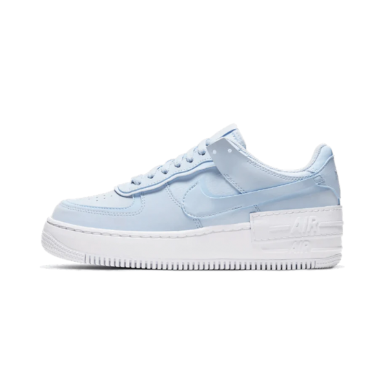 Nike Air Force 1 Shadow Hydrogen Blue CV3020-400 Hydrogen Blue/White/Hydrogen Blue