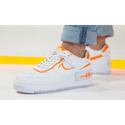 Nike Air Force 1 Shadow Total Orange CI0919-103 White/Totalorange