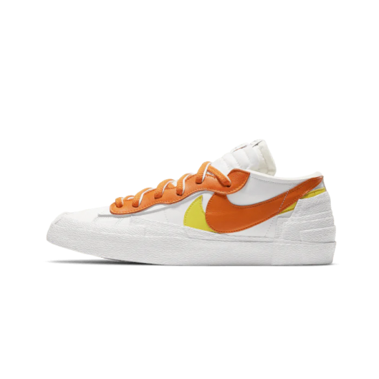 Nike Blazer Low Sacai White Magma Orange DD1877-100 White/Magmaorange-White