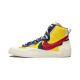 Nike Blazer Mid Sacai Snow Beach BV0072-700 White/Obsidian-University Red-Varsity Maize