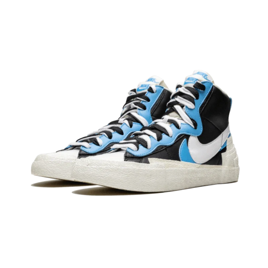 Nike Blazer Mid Sacai White Black Legend Blue DD1877-100 White/Magmaorange-White