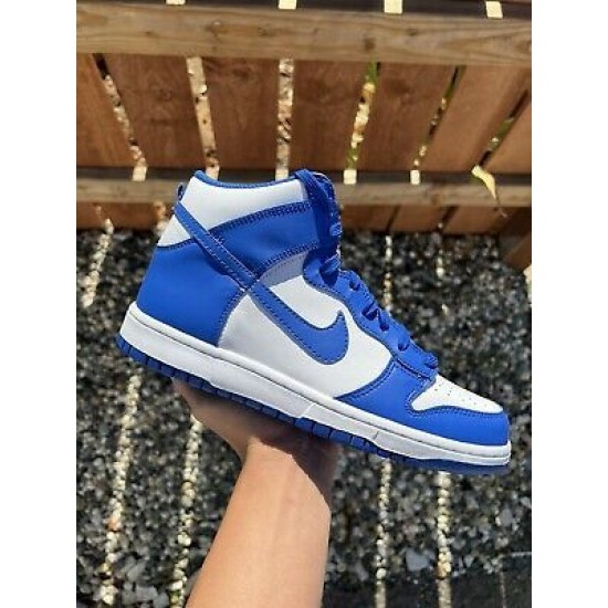 Nike Dunk High Game Royal DD1399-102/DB2179-102 White/Gameroyal