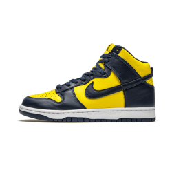 Nike Dunk High Maize &#038; Blue (Michigan) CZ8149-700 Varsity Maize/Midnight Navy-Midnight Navy 