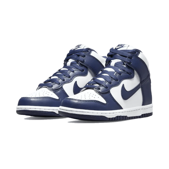 Nike Dunk High Midnight Navy DB2179-104 Midnightnavy/White-Navy