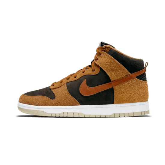 Nike Dunk High Prm Dark Russet DD1401-200 Velvet Brown/Dark Russet-Curry-Sail