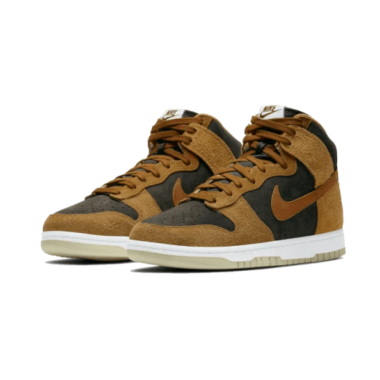 Nike Dunk High Prm Dark Russet DD1401-200 Velvet Brown/Dark Russet-Curry-Sail