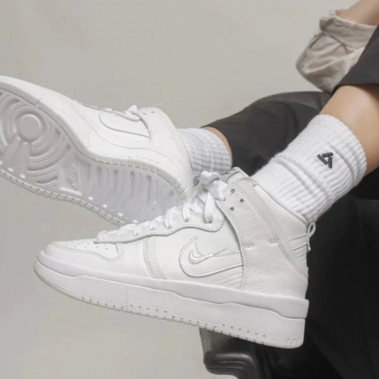 Nike Dunk High Rebel White DH3718-100 Summit White/White-Sail-Black