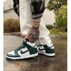 Nike Dunk High Spartan Green CZ8149-100 White/Spartan Green 