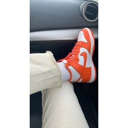 Nike Dunk High Syracuse (2021) DD1399-101 White/Orange Blaze