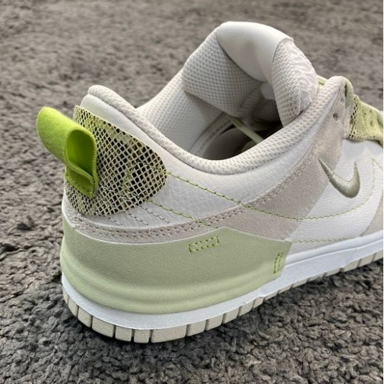 Nike Dunk Low Disrupt 2 Green Snake DV3206-001 White/Off White/Green Snake