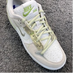 Nike Dunk Low Disrupt 2 Green Snake DV3206-001 White/Off White/Green Snake