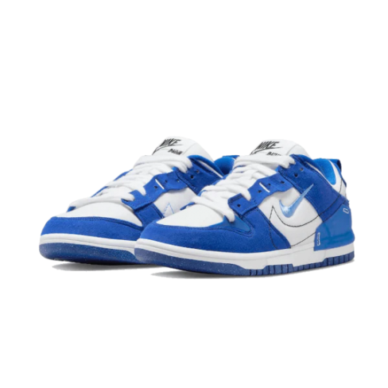 Nike Dunk Low Disrupt 2 White University Blue DH4402-102 White/University Blue-Hyper Royal