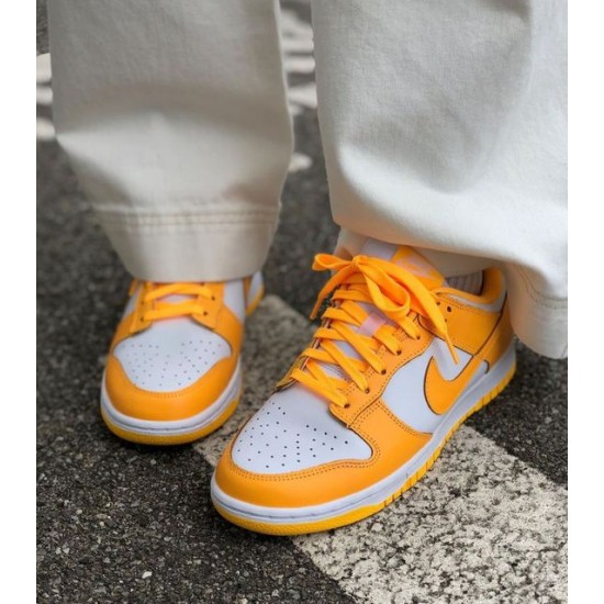 Nike Dunk Low Laser Orange DD1503-800 Laserorange/White-Laserorange