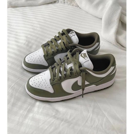 Nike Dunk Low Medium Olive DD1503-120 White/Medium Olive-White