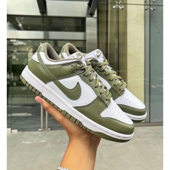 Nike Dunk Low Medium Olive DD1503-120 White/Medium Olive-White