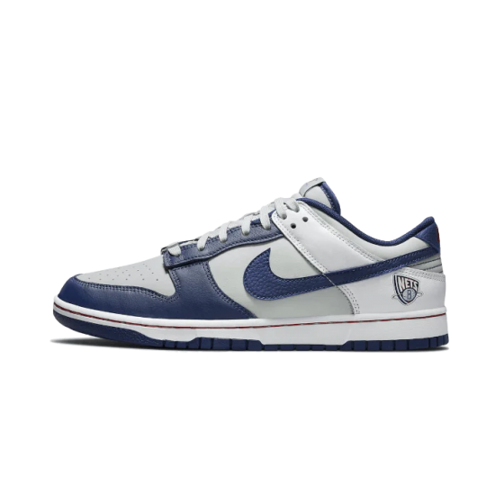 Nike Dunk Low Nba 75th Anniversary Brooklyn Nets DD3363-001 Neutral Gray/Obsidian-Red-White