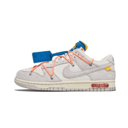 Nike Dunk Low Off-White Lot 19 DJ0950-119 White/Neutral Gray-Nightshade-Pink 