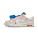 Nike Dunk Low Off-White Lot 19 DJ0950-119 White/Neutral Gray-Nightshade-Pink