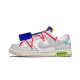 Nike Dunk Low Off-White Lot 23 DM1602-126 White/Neutral Gray/Volt Red