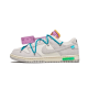 Nike Dunk Low Off-White Lot 36 DJ0950-107 White/Neutral Gray-Green Glow-Fresh Water