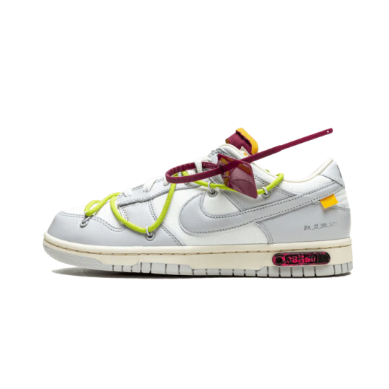 Nike Dunk Low Off-White Lot 8 DM1602-106 Sail/Neutralgray