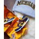 Nike Dunk Low Off-White Michigan CT0856-700 Midnight Navy/Varsity Maize