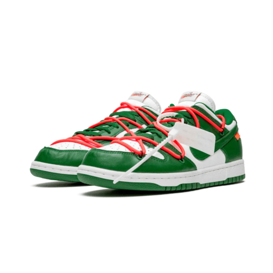 Nike Dunk Low Off-White Pine Green CT0856-100 White/Pine Green-White