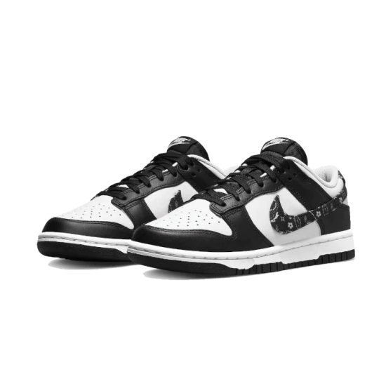 Nike Dunk Low Paisley Black DH4401-100 White/Black-White-Black