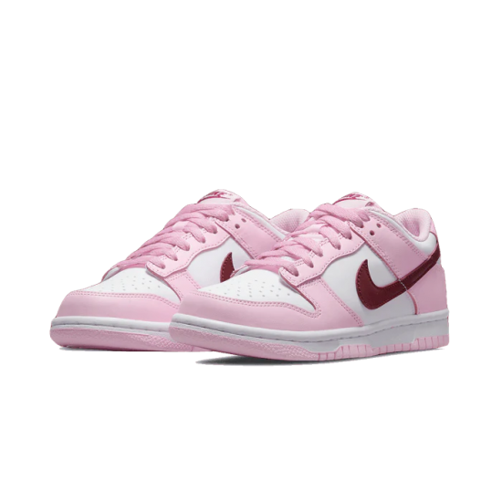 Nike Dunk Low Pink Red White NK-NIDLOL5BBK Pink/Red/White