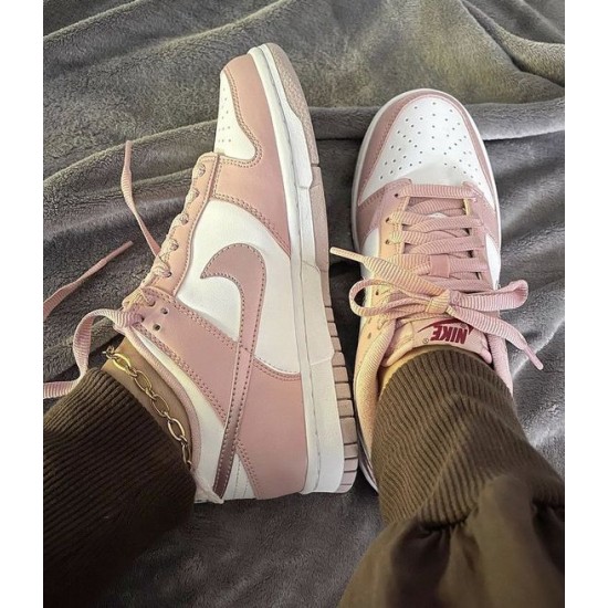 Nike Dunk Low Pink Velvet DO6485-600 Velvetpink/White/Pink