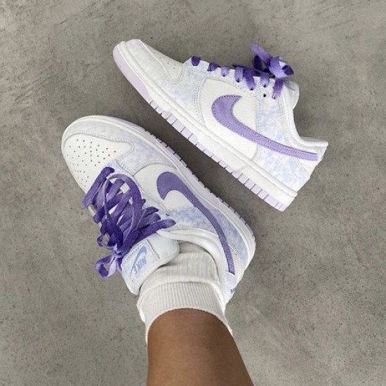 Nike Dunk Low Purple Pulse DM9467-500 Purple Pulse/White