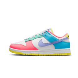 Nike Dunk Low Se Easter DD1872-100 White/Green Glow/Sunset Pulse