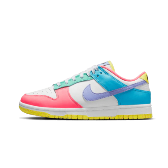 Nike Dunk Low Se Easter DD1872-100 White/Green Glow/Sunset Pulse